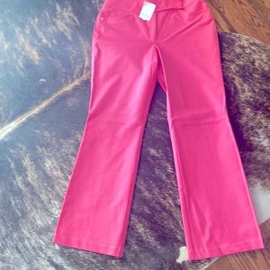 NWT Escada beautiful pink wide leg pants.